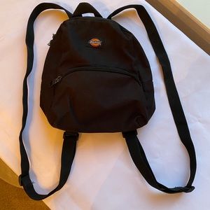 Dickies mini black backpack